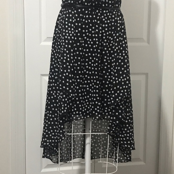 White house Black market polka dot dress size 4 - Picture 7 of 15